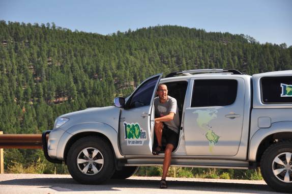 Pausa em viagem pelo norte das Black Hills, em South Dakota, nos Estados Unidos